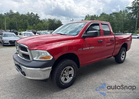 2012 Dodge Ram 1500 St из США, поврежденный, VIN 1C6RD7FT9CS120806